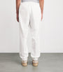 Cotton Drawstring Tapered Trousers