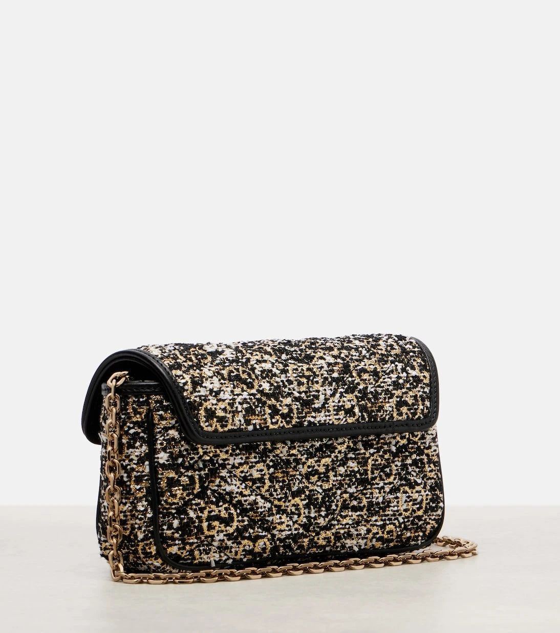 Gucci - GG Marmont Mini tweed shoulder bag