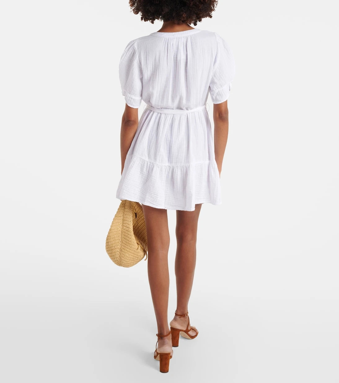 Velvet - Bella cotton gauze minidress