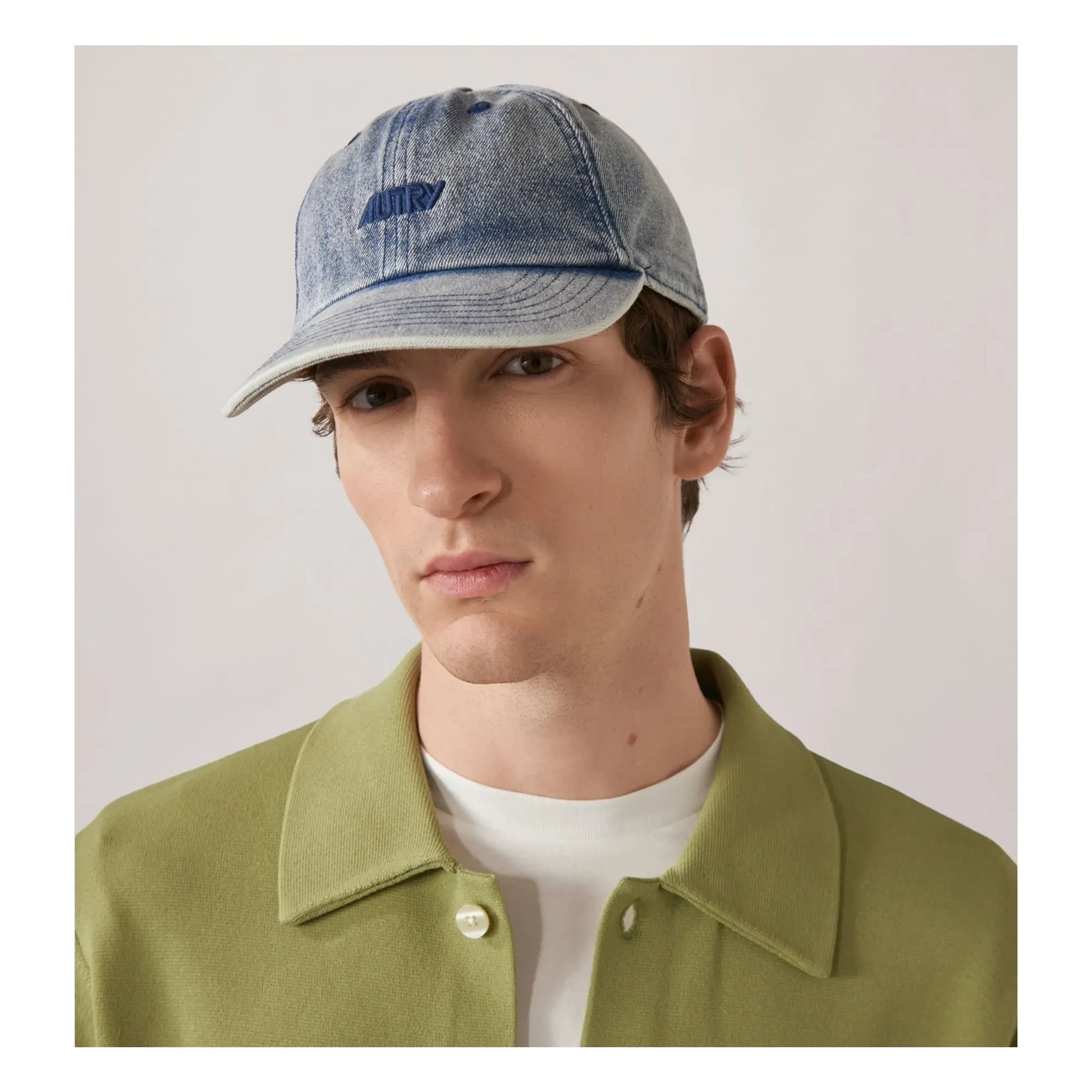 Autry - Autry Denim cap | Grey blue