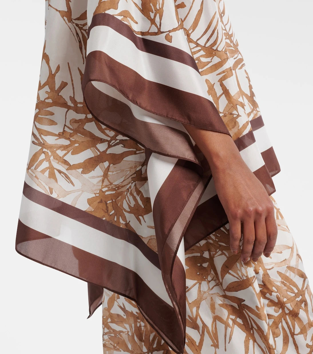 Brunello Cucinelli - Printed silk top
