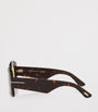 Brown Acetate Venetia Sunglasses