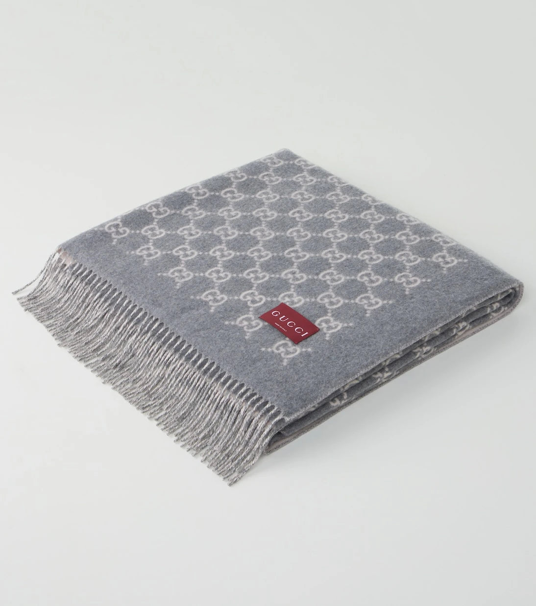 Gucci - GG wool and cashmere blanket