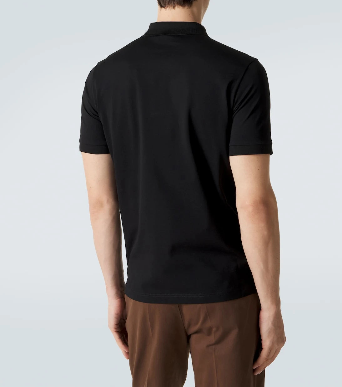 Prada - Cotton piqué polo shirt