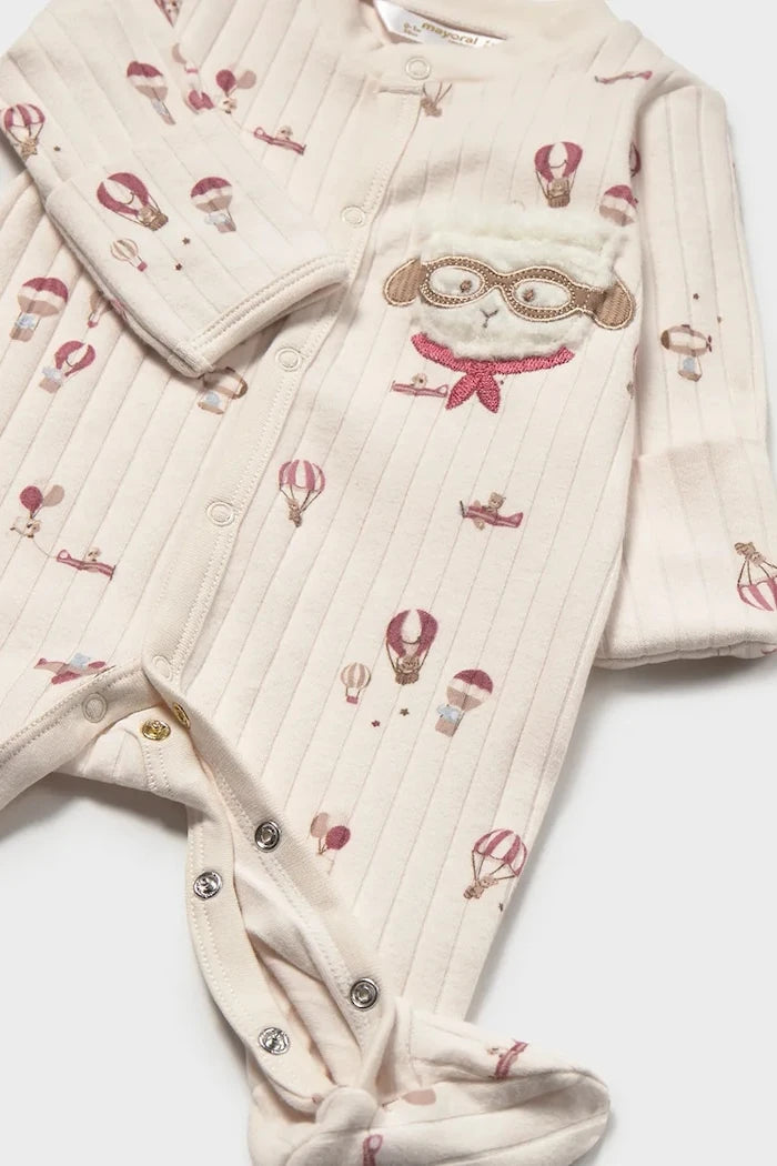 Mayoral Newborn bebek pamuklu uyku tulumu