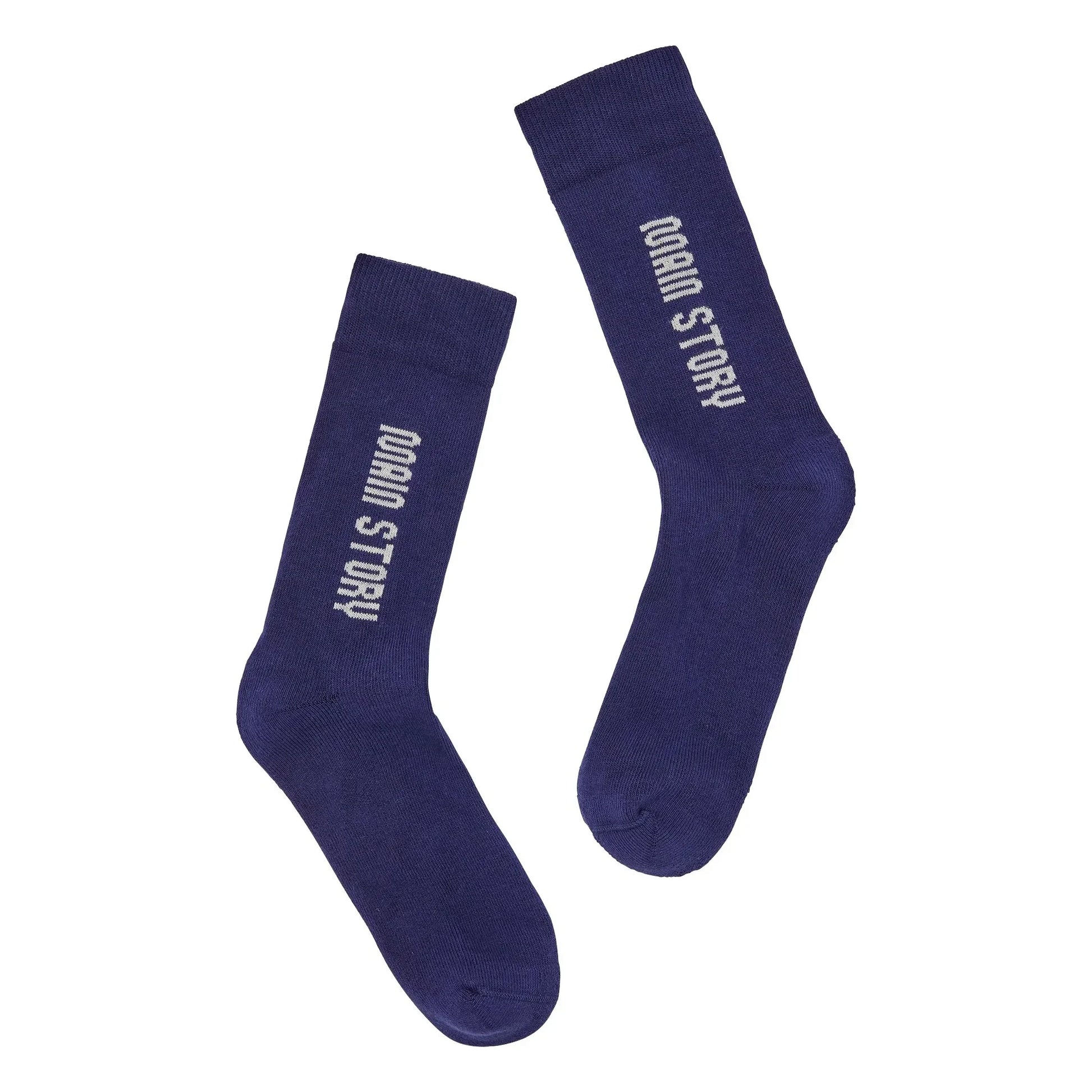 Main Story - Organic cotton socks | Navy blue
