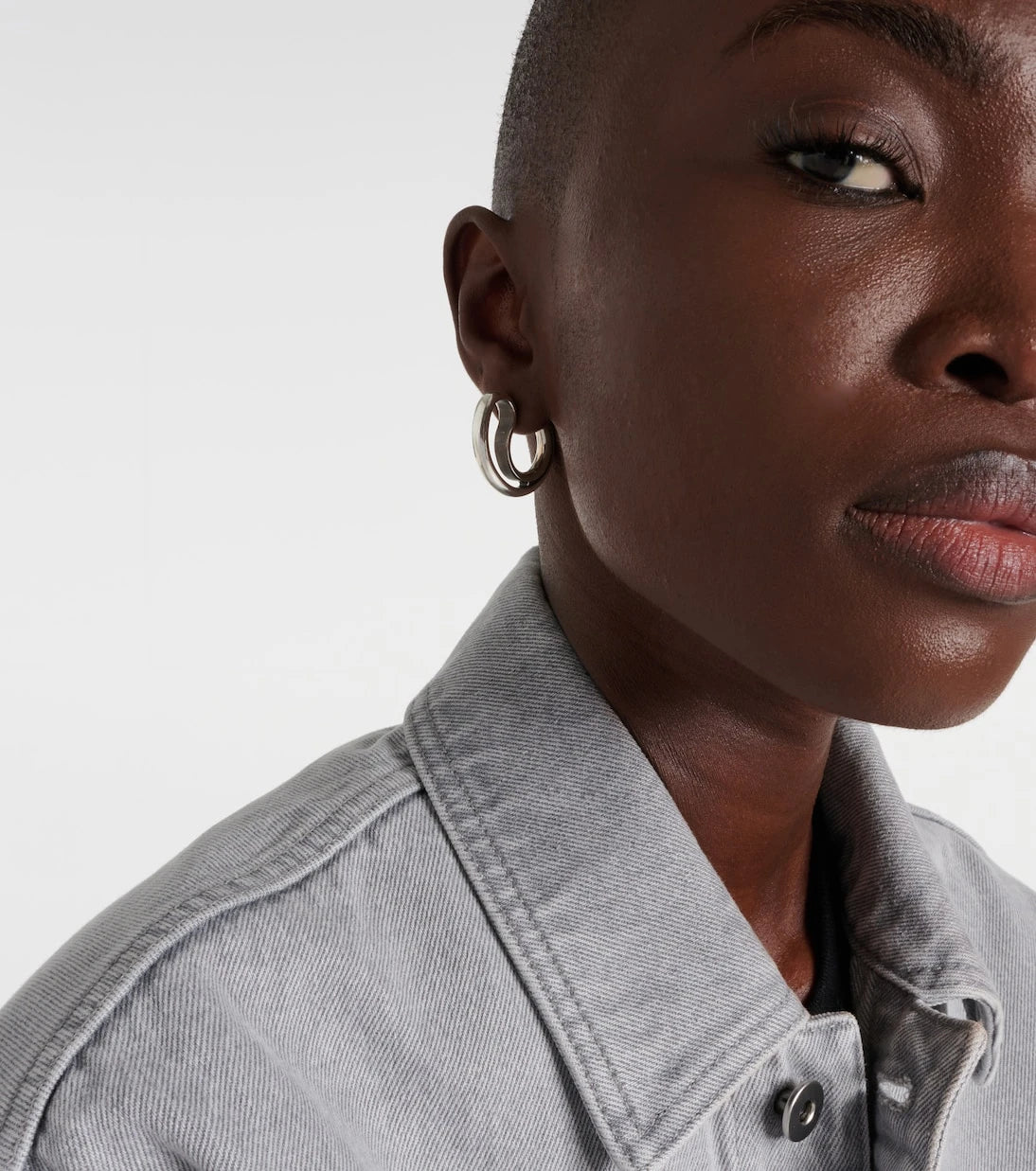 Bottega Veneta - Drop Large sterling silver earrings