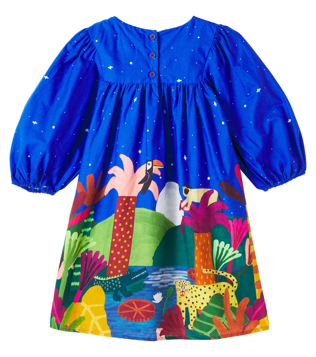 Fábula - Printed cotton dress