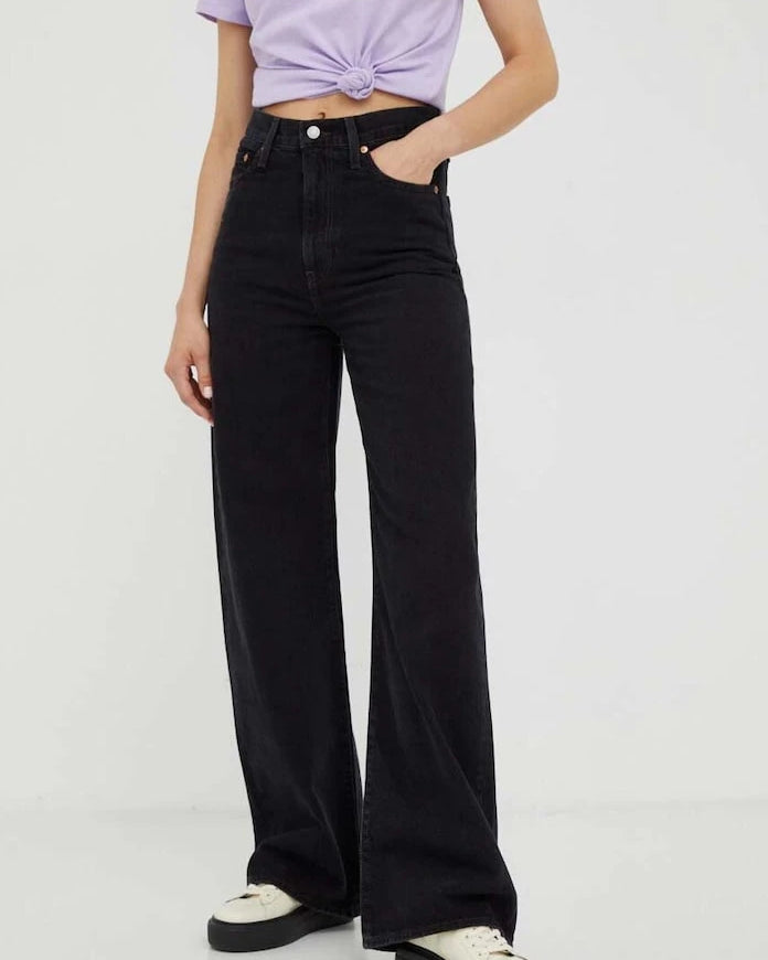 Levi's RIBCAGE WIDE LEG H223 Kot Pantolon