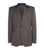 Grey Wool-Blend Alto Blazer