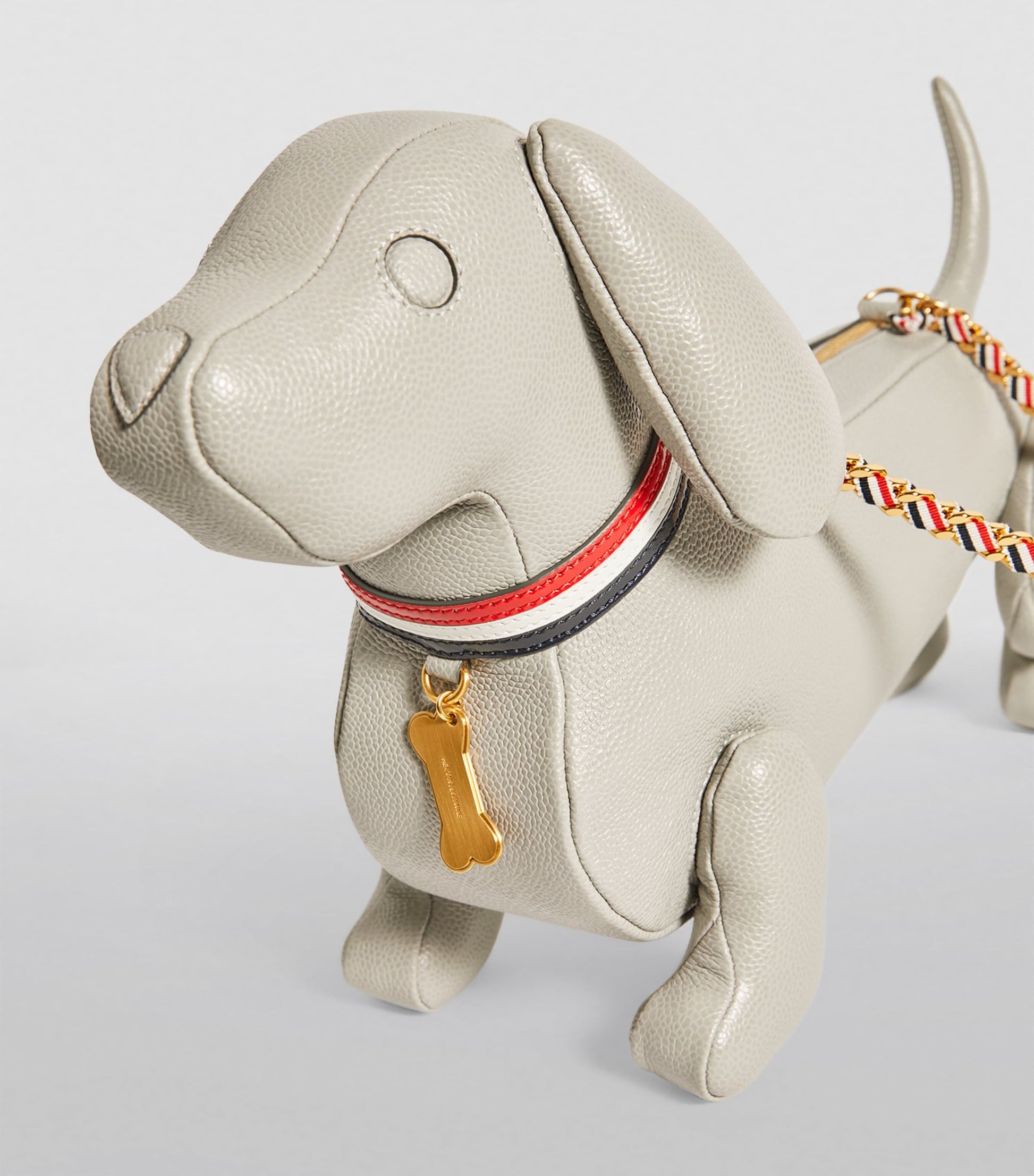 Thom Browne Grey Mini Hector Cross-Body Bag