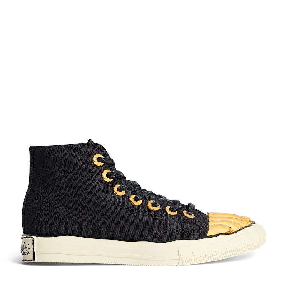 Trompe-l'Oeil High-Top Sneakers