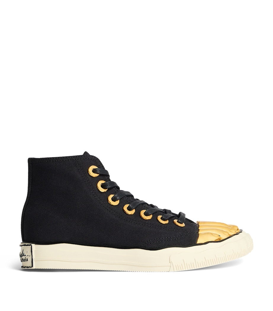 Trompe-l'Oeil High-Top Sneakers