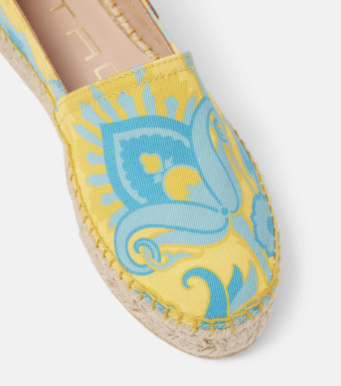 Etro - Printed canvas espadrilles