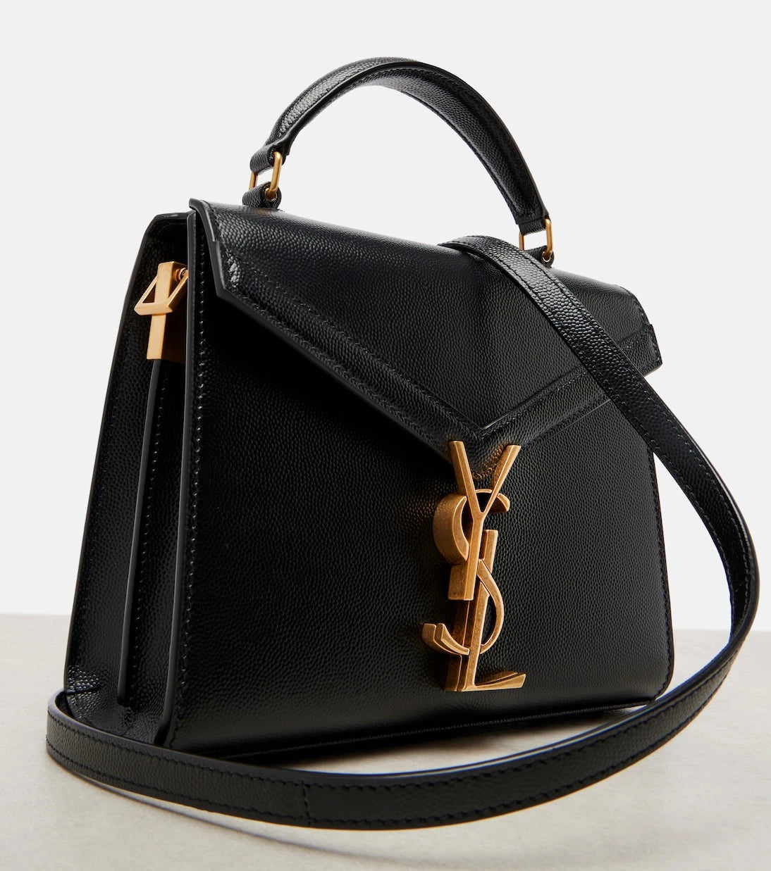 Saint Laurent - Cassandra Mini leather shoulder bag