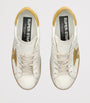 White Leather Super-Star Sneakers