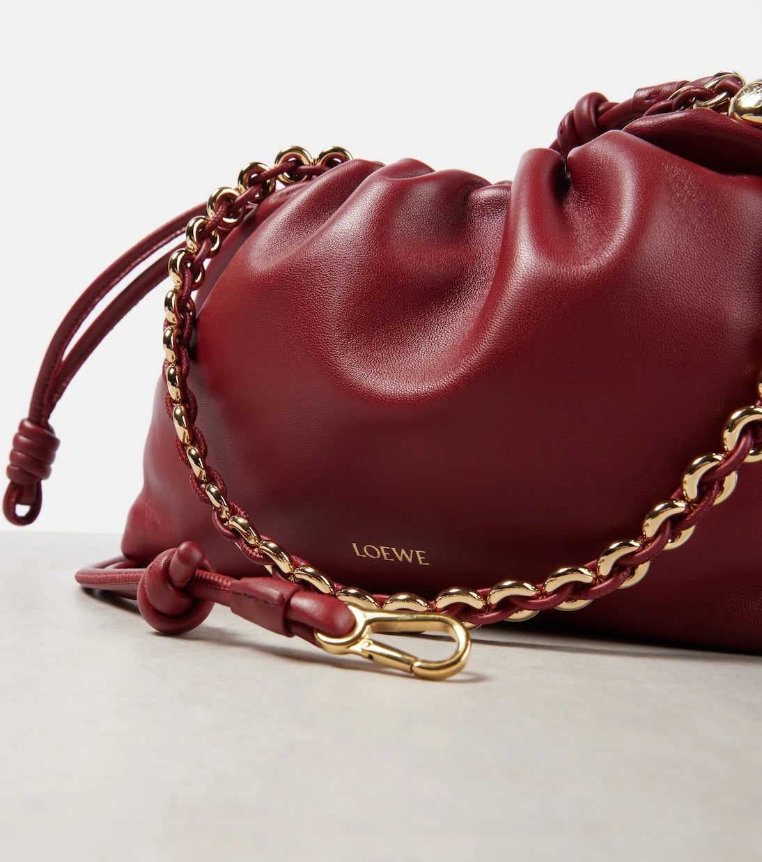 Loewe - Flamenco Medium leather clutch