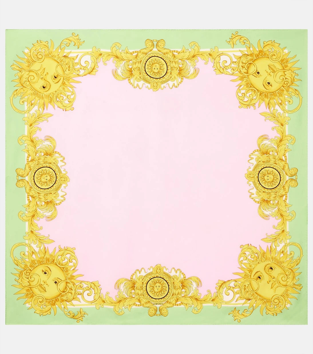 Versace - Printed silk twill scarf