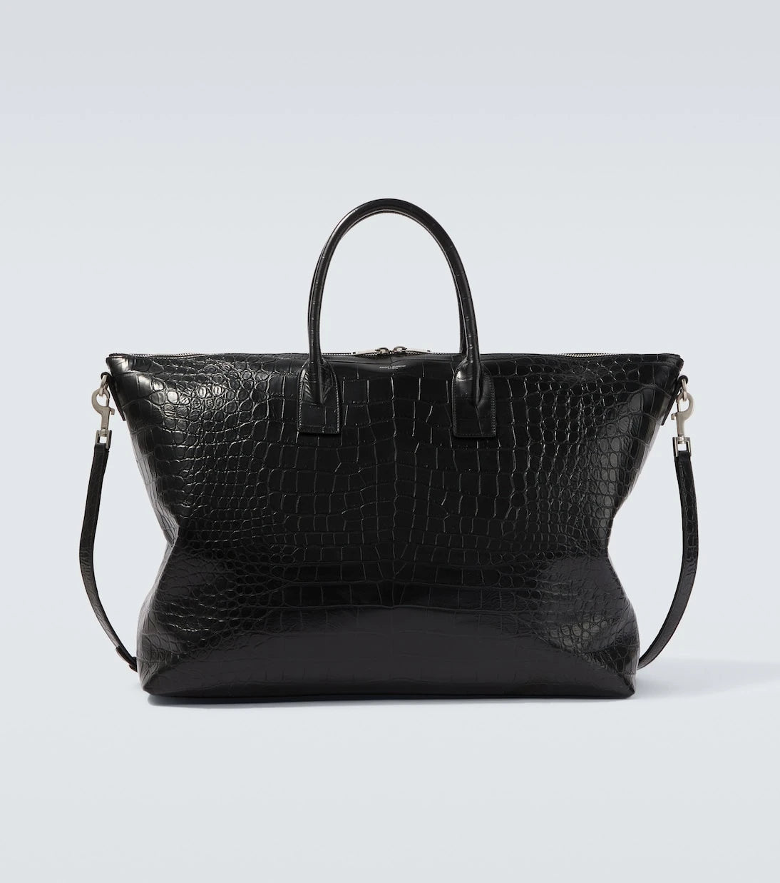 Saint Laurent - Giant croc-effect leather tote bag