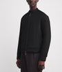 Emporio Armani Black Technical Fabric Blouson Jacket