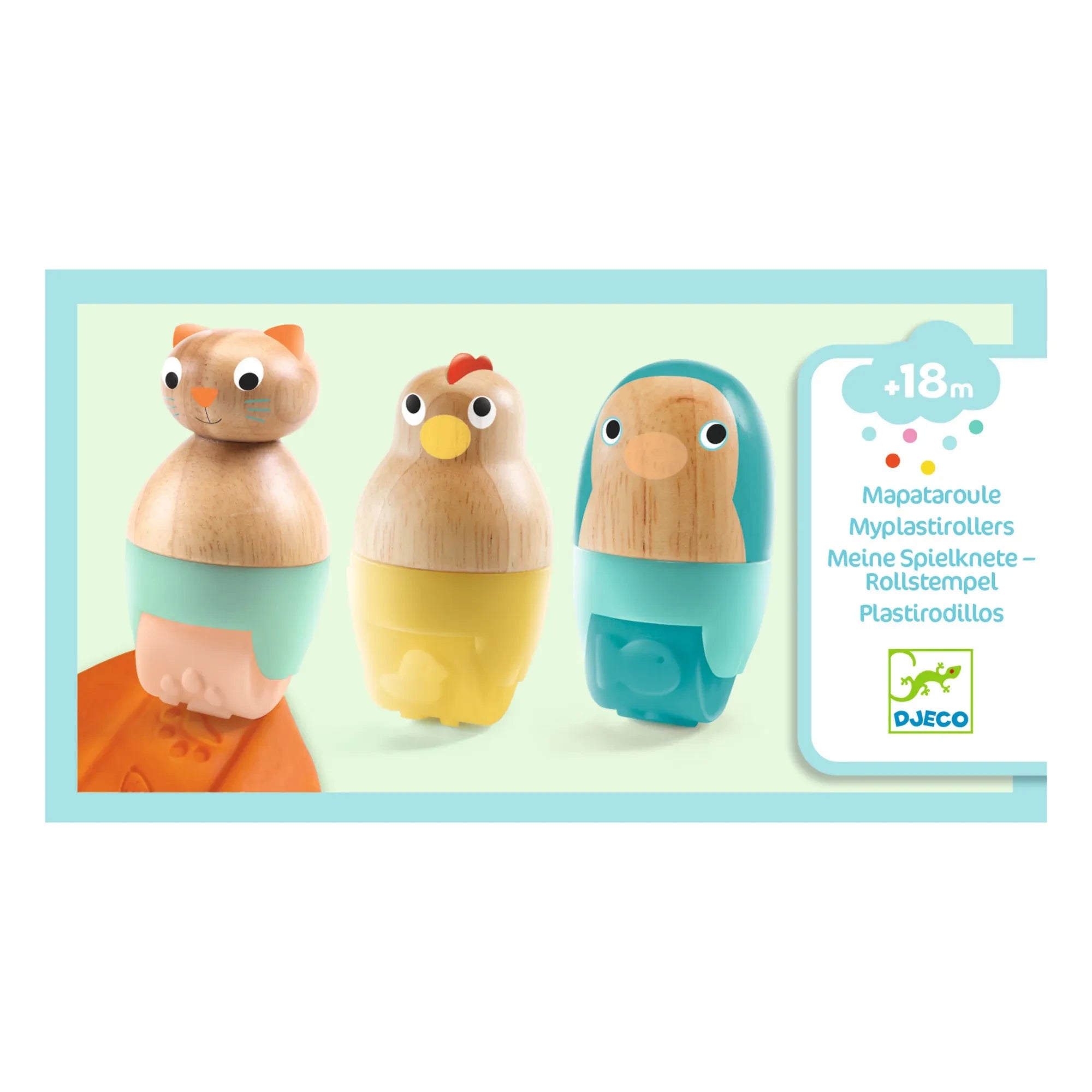 Djeco - Modelling Clay Rolling Pins