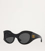 Balenciaga Black Injected 6E000286 Sunglasses