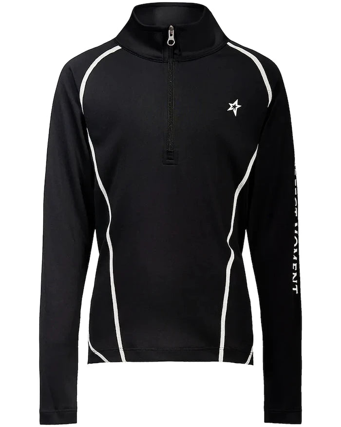 Детска функционална блуза с дълги ръкави Perfect Moment thermal half zip