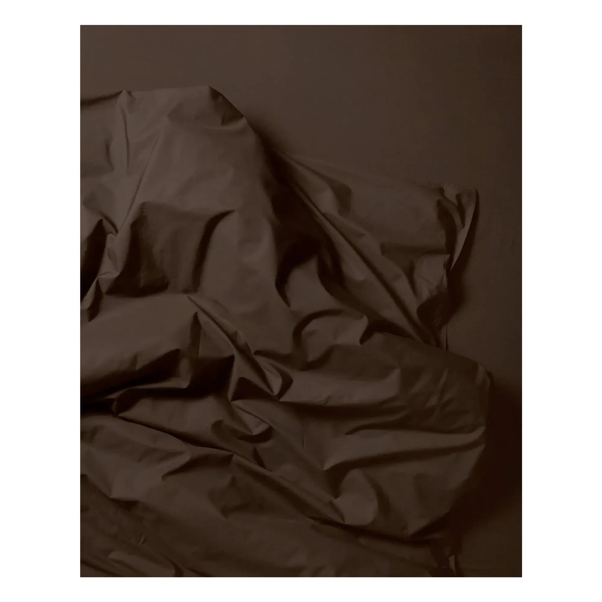 Suite 702 - Comforter cover in organic percale - Coffee Brown | Coffee