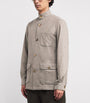 100HANDS Beige Cashmere Overshirt