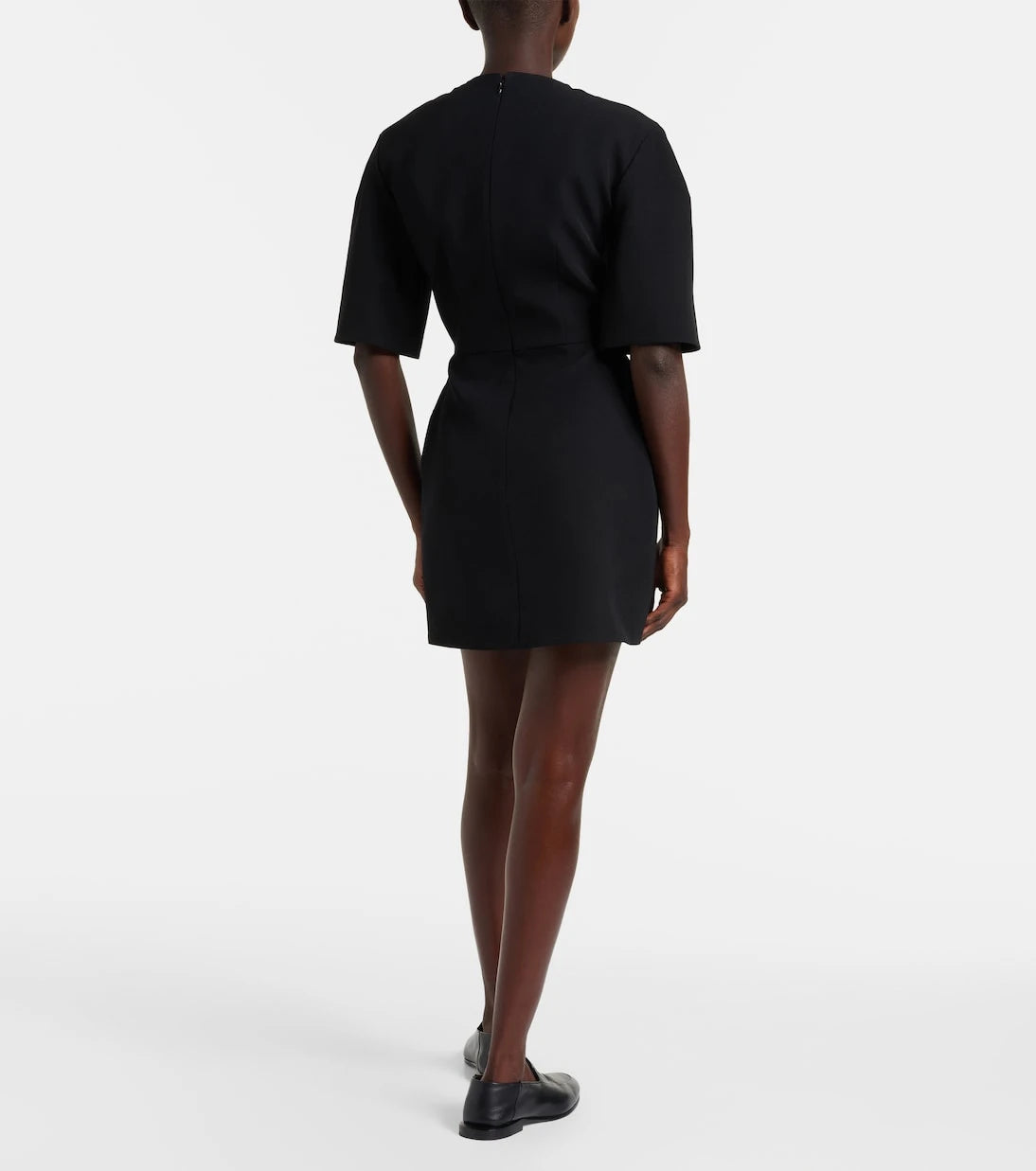 Givenchy - Wool grain de poudre minidress