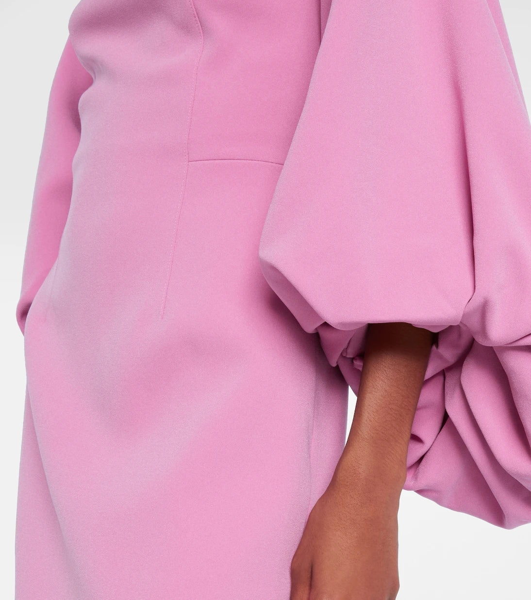 Roksanda - Garance balloon-sleeve crêpe gown