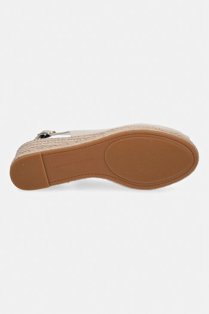 Tommy Hilfiger Kadın Mid Wedge Espad Slingback Platform Sandalet