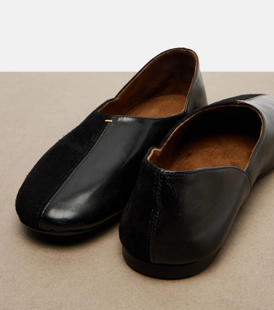 Khaite - Jane leather ballet flats