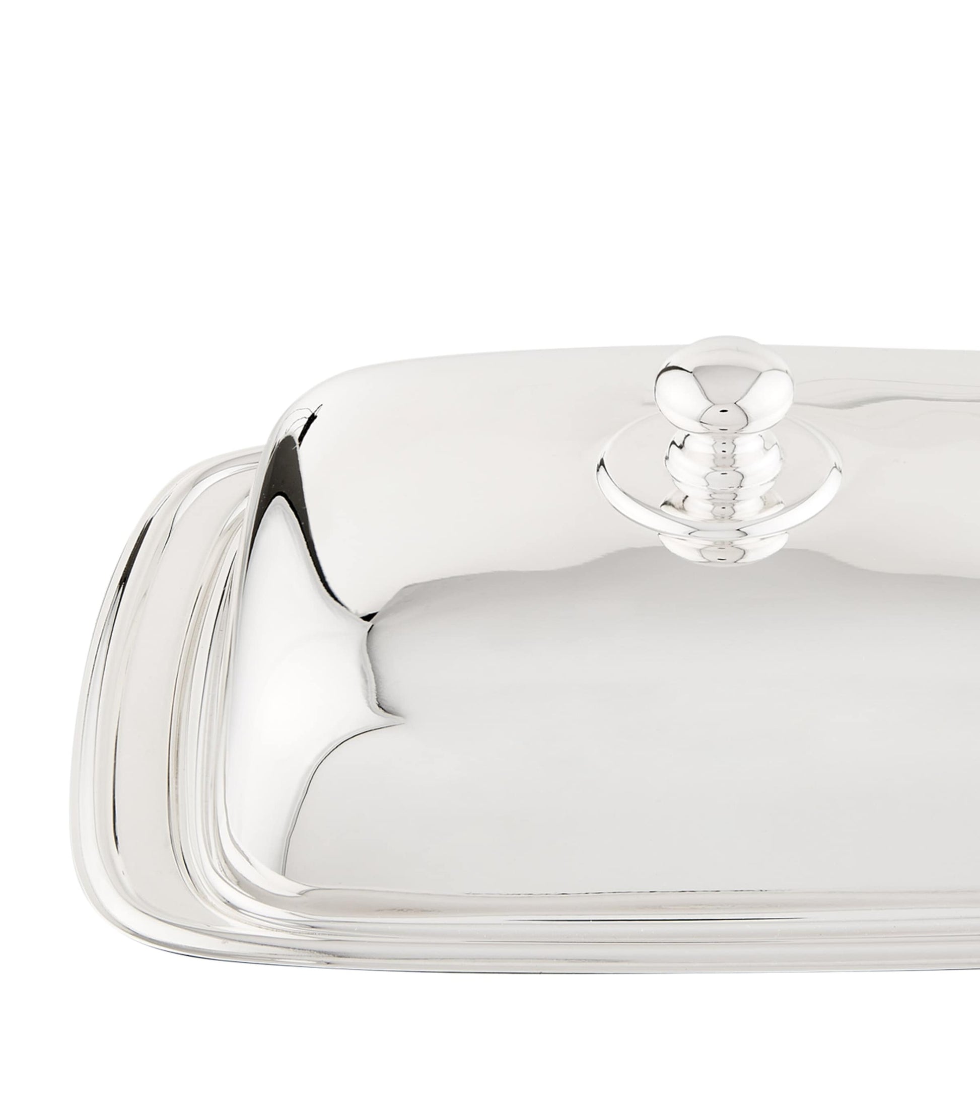 Greggio Silver Plated Georgian Rectangular Butter Dish