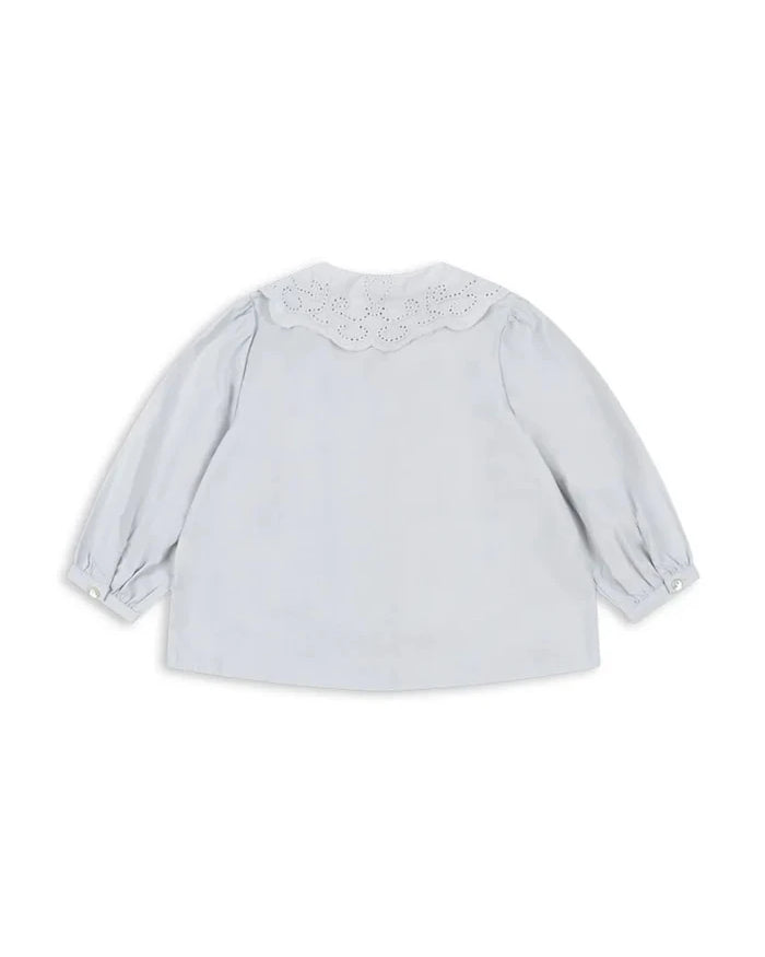 Konges Sløjd RILO COLLAR SHIRT GOTS Çocuk Pamuk Gömlek