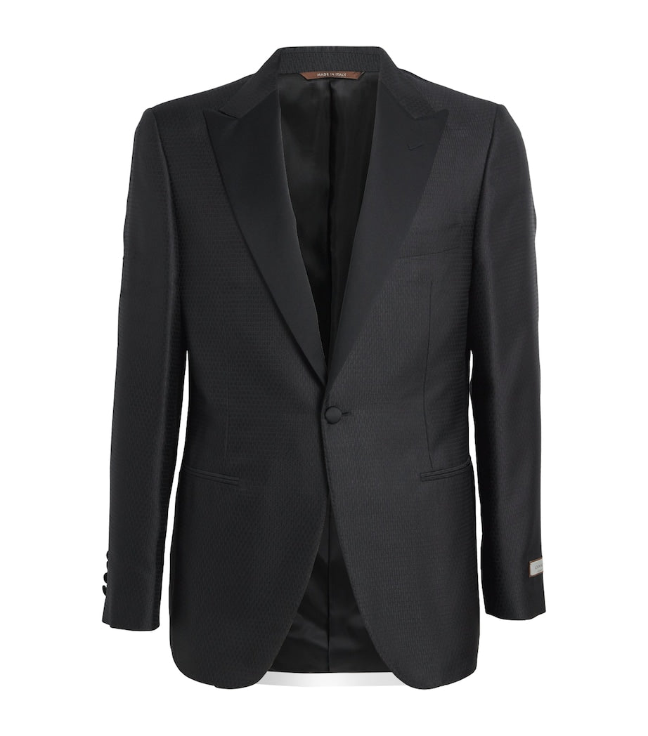 Multi Silk Tuxedo Jacket