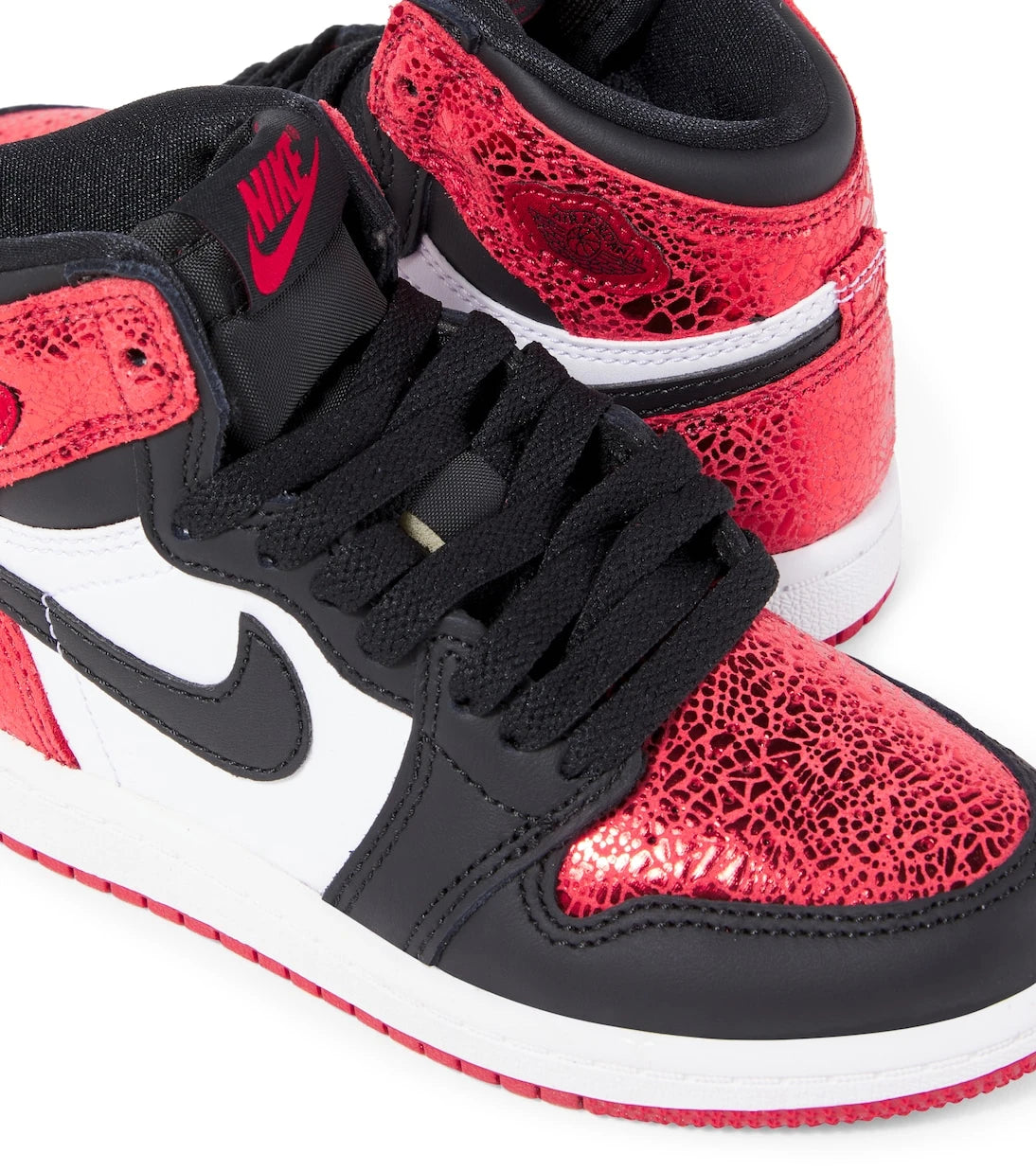 Nike Kids - حذاء رياضي من الجلد Jordan 1 Retro High OG