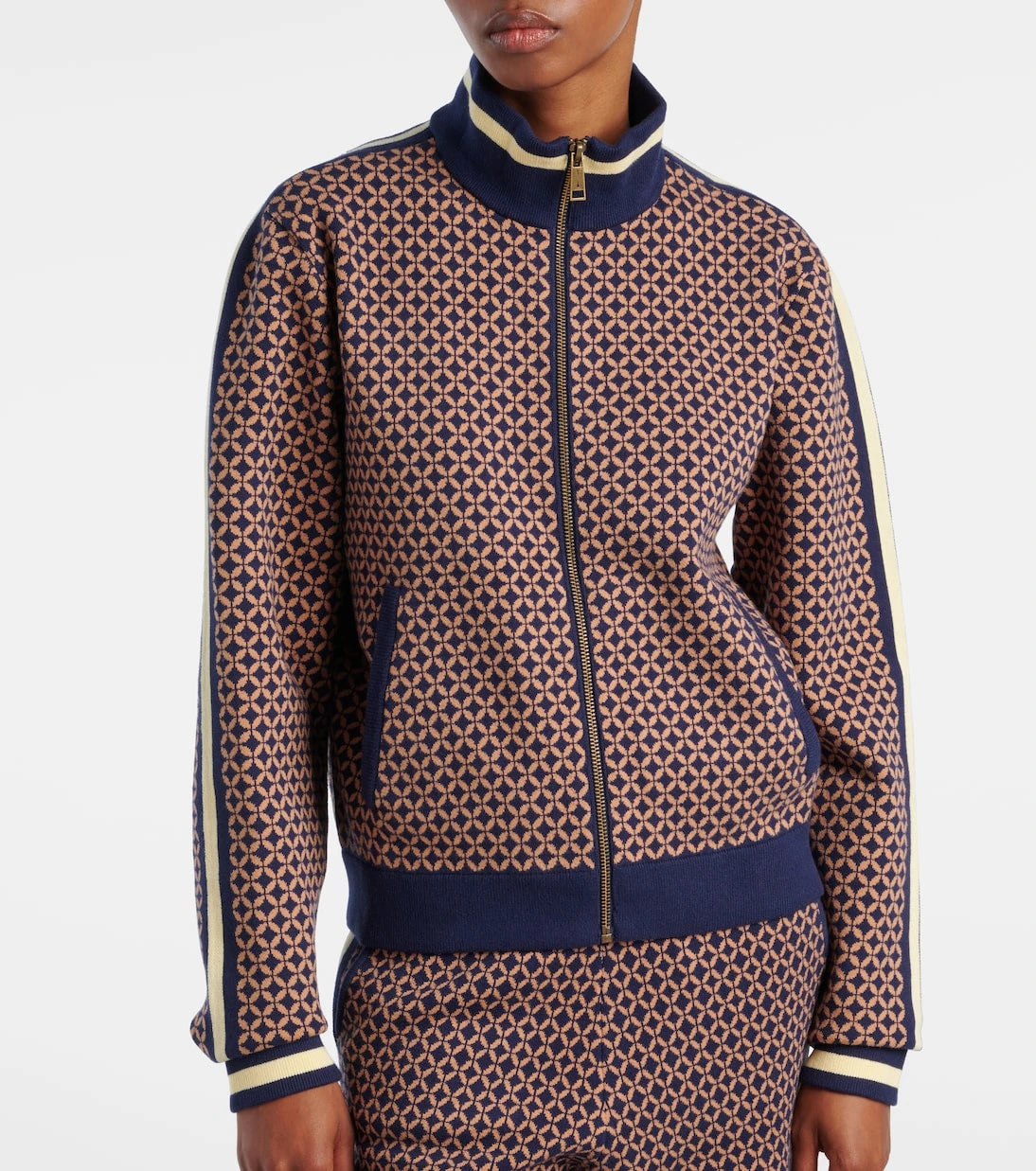 The Upside - Crossroad cotton-blend bomber jacket