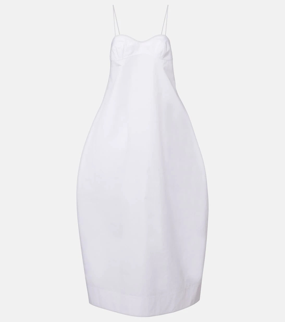 Róhe - Cotton bustier dress