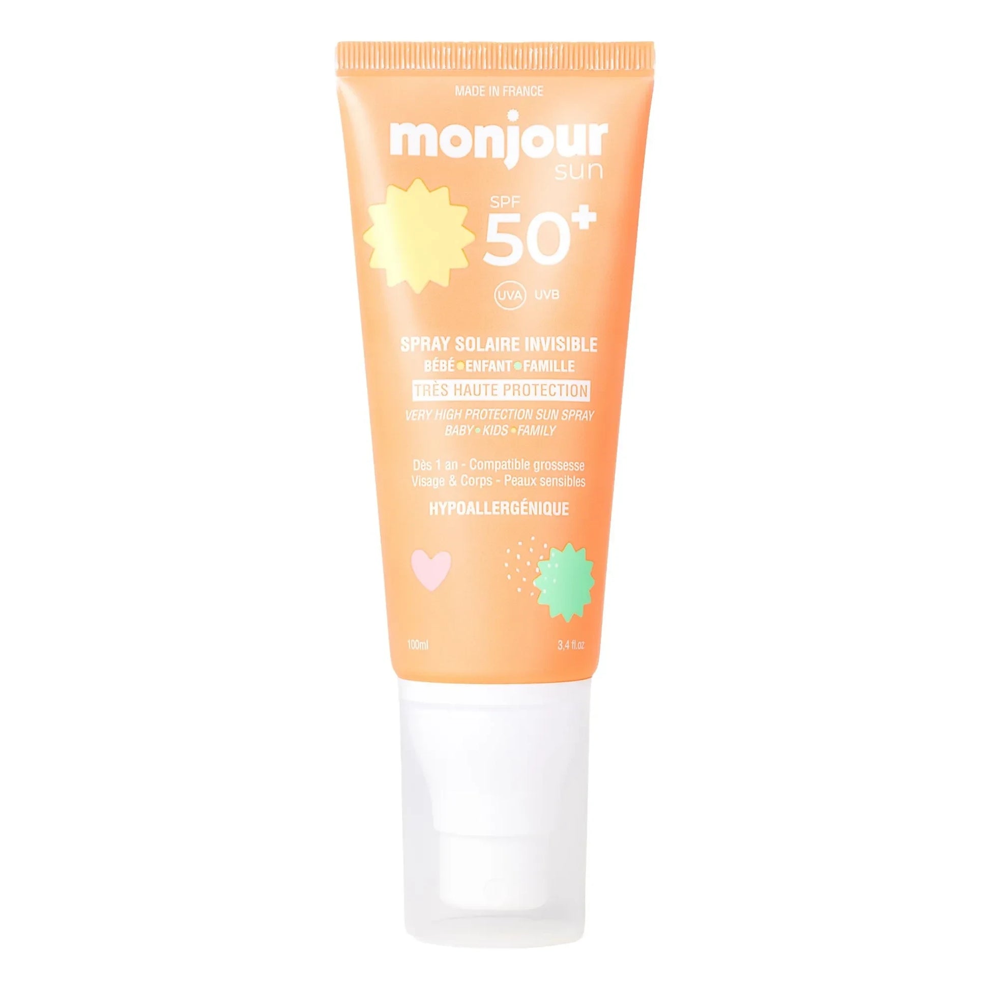 Monjour - Sun Spray SPF50+ - 100 ml