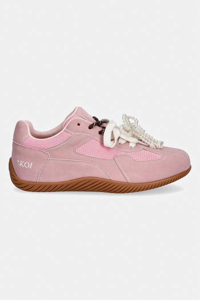 Koi Footwear Wanderlust Flat Pearl Trainers Kadın Spor Ayakkabı