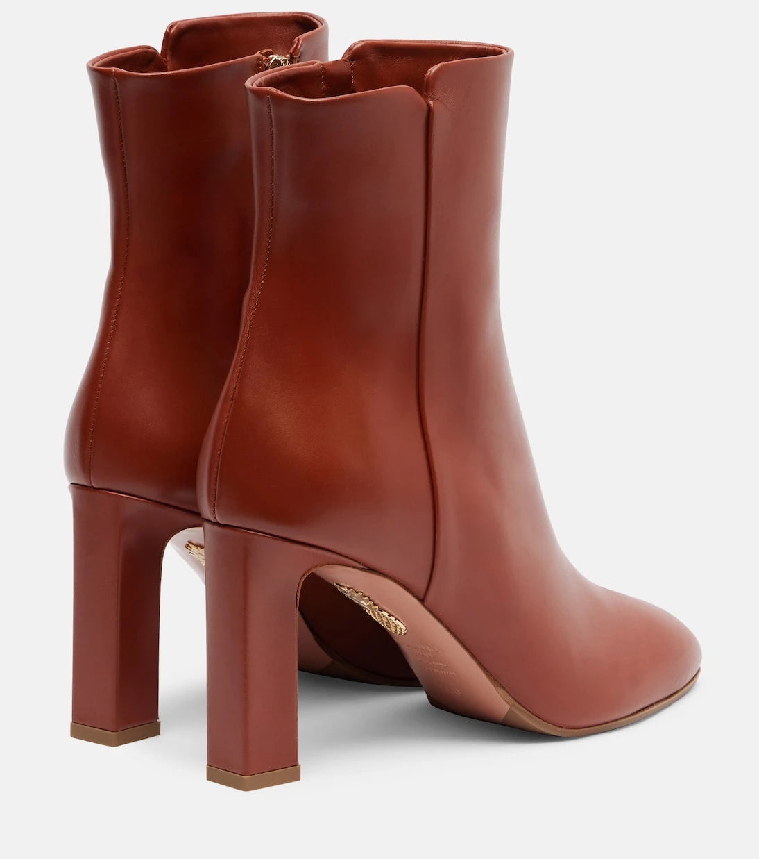 Aquazzura - Sellier 85 leather ankle boots