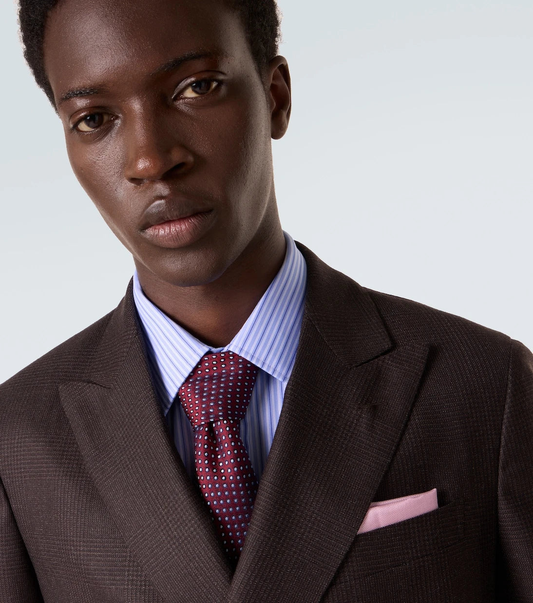 Charvet - Polka-dot silk jacquard tie