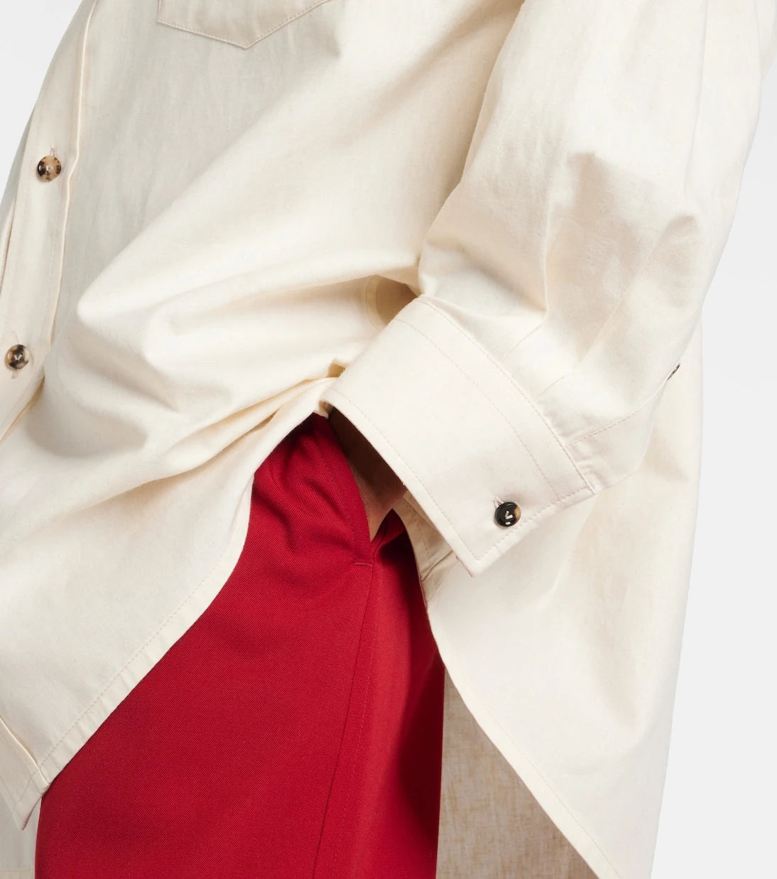 Bottega Veneta - Linen and cotton shirt