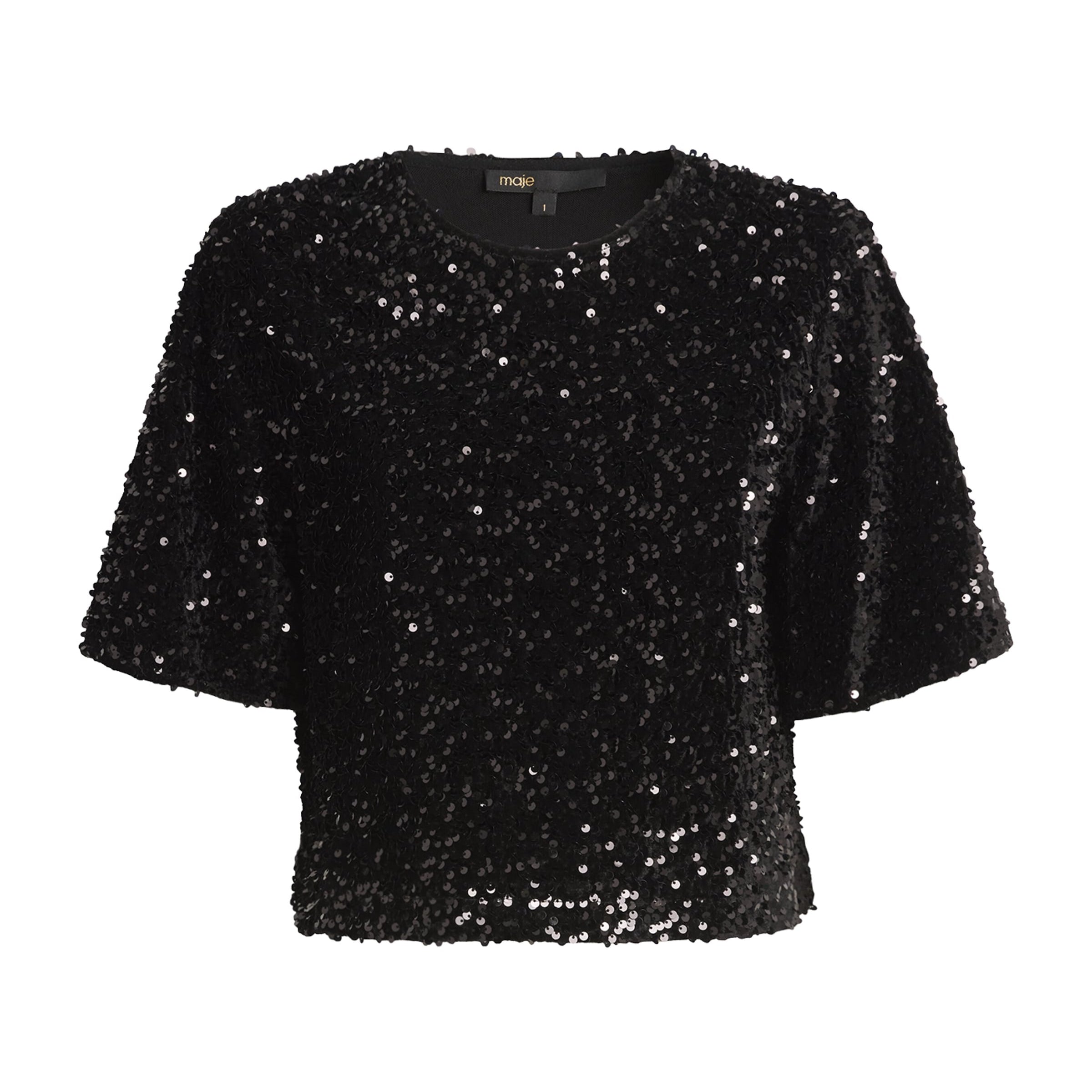 Velvet Embellished Top