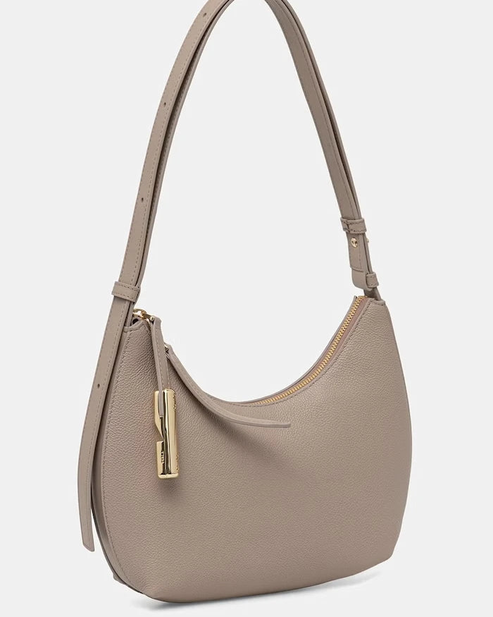 Furla Kadın Deri Goccia S Shoulder Bag Kroasan Çanta