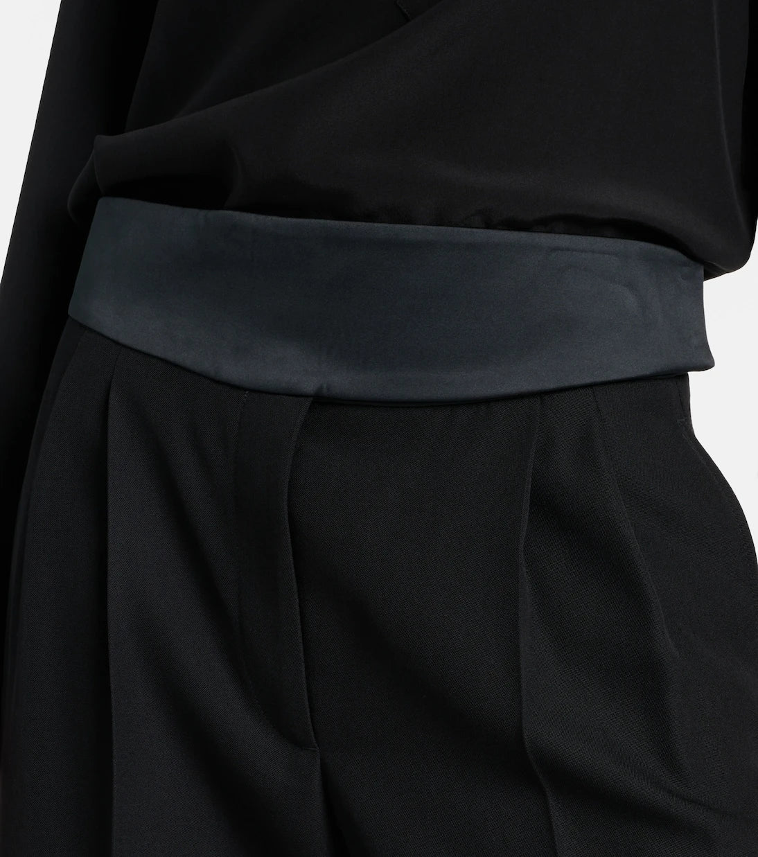 Stella McCartney - Wool tuxedo pants