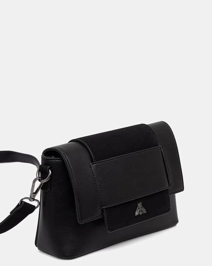 Medicine suni deri crossbody kadın çantası