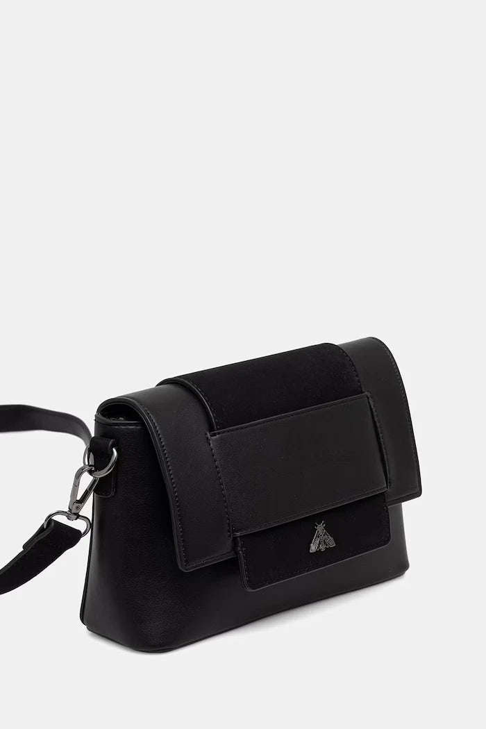Medicine suni deri crossbody kadın çantası