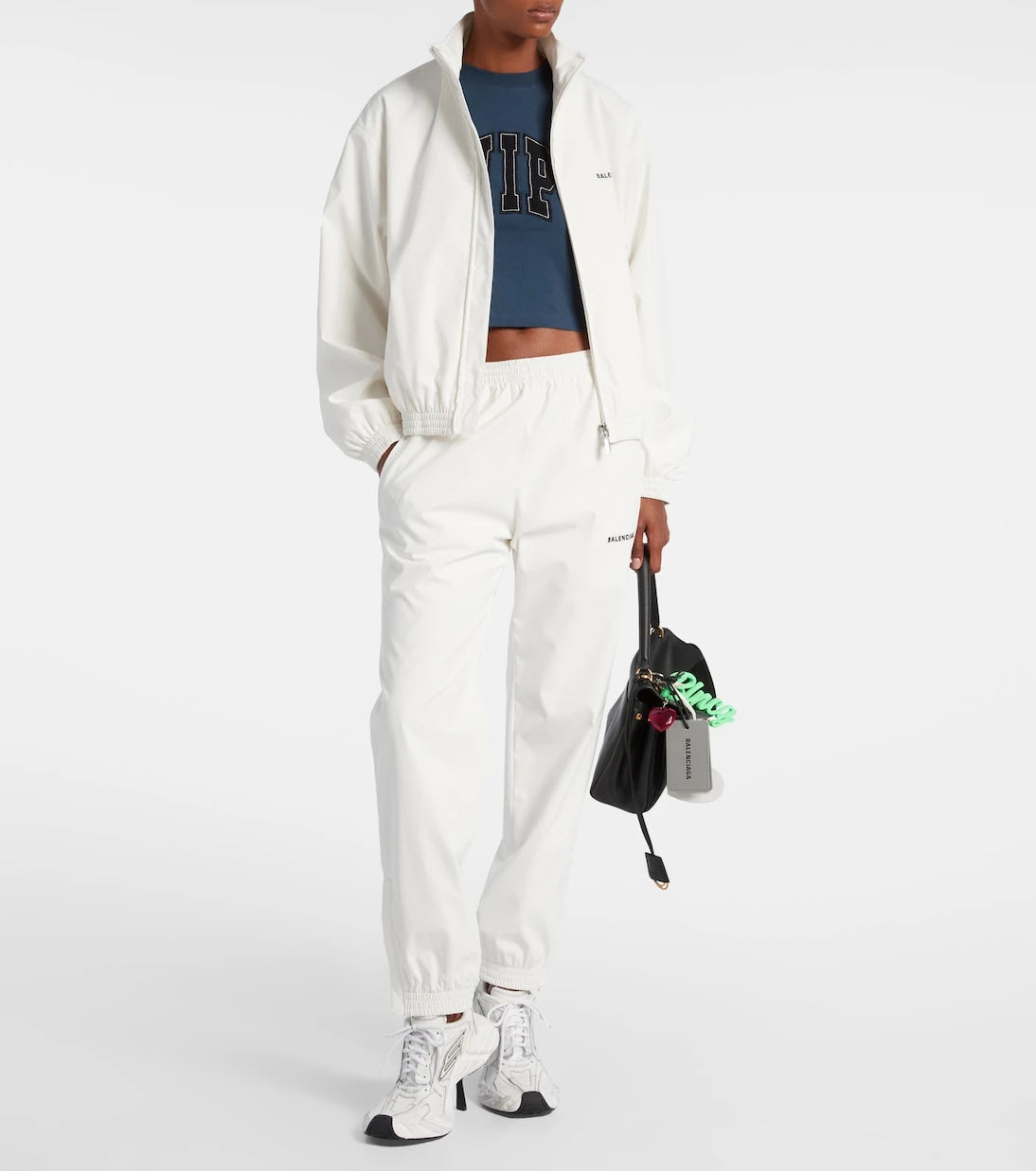 Balenciaga - Logo straight sweatpants